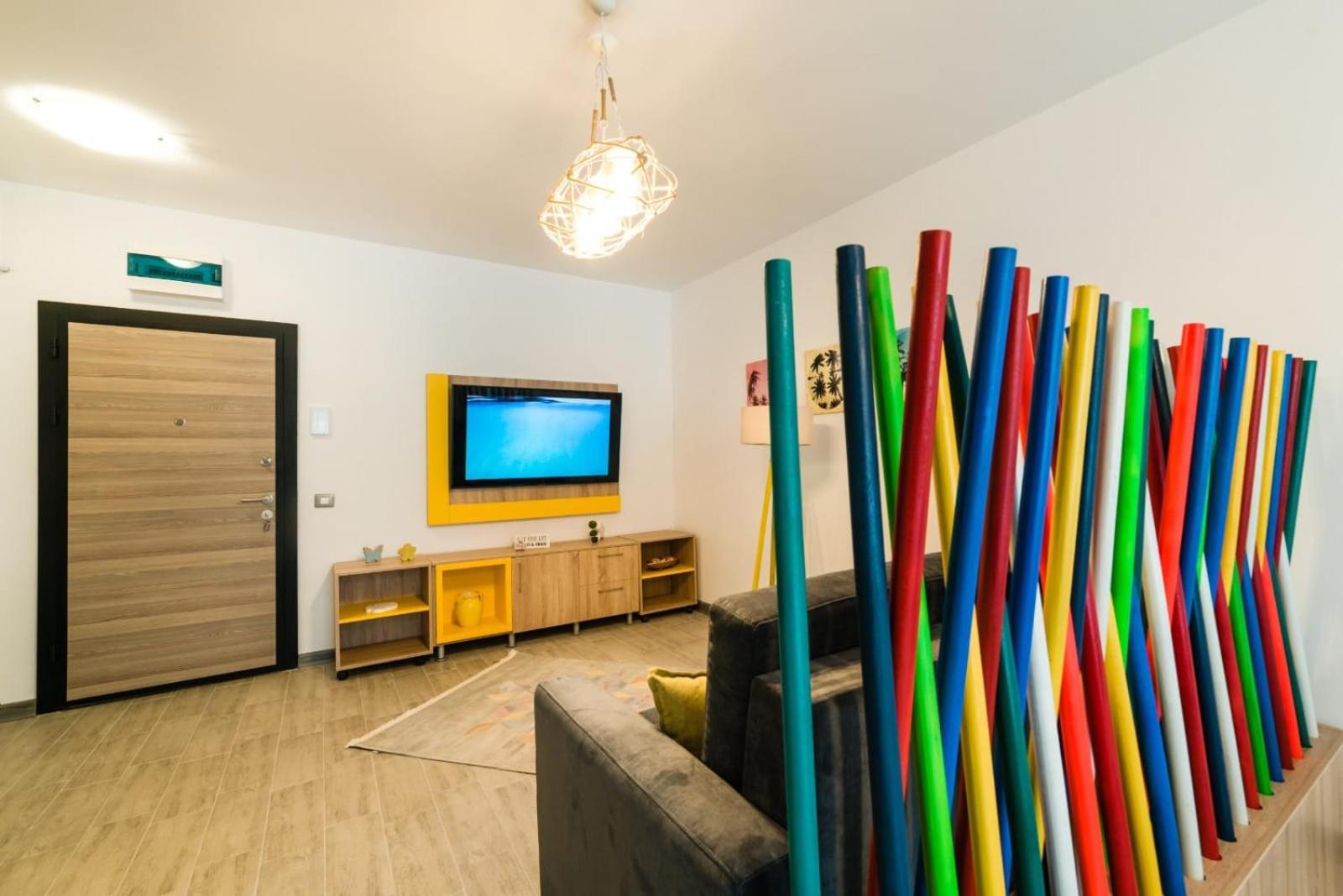 Alezzi Beach Resort Gorgeous Family Aparment Cu Piscina Năvodari Eksteriør bilde